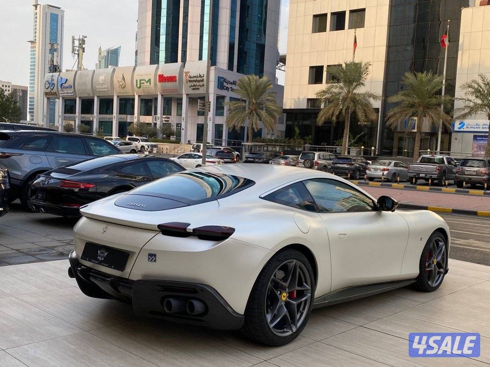 فيراري روما موديل 2022 عداد 22 الف كيلو فقط تحت الكفاله وارد الزياني3