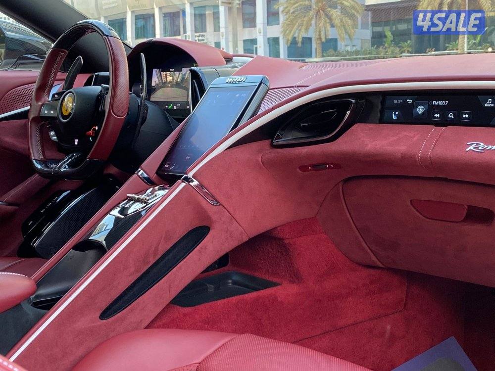 فيراري روما موديل 2022 عداد 22 الف كيلو فقط تحت الكفاله وارد الزياني4