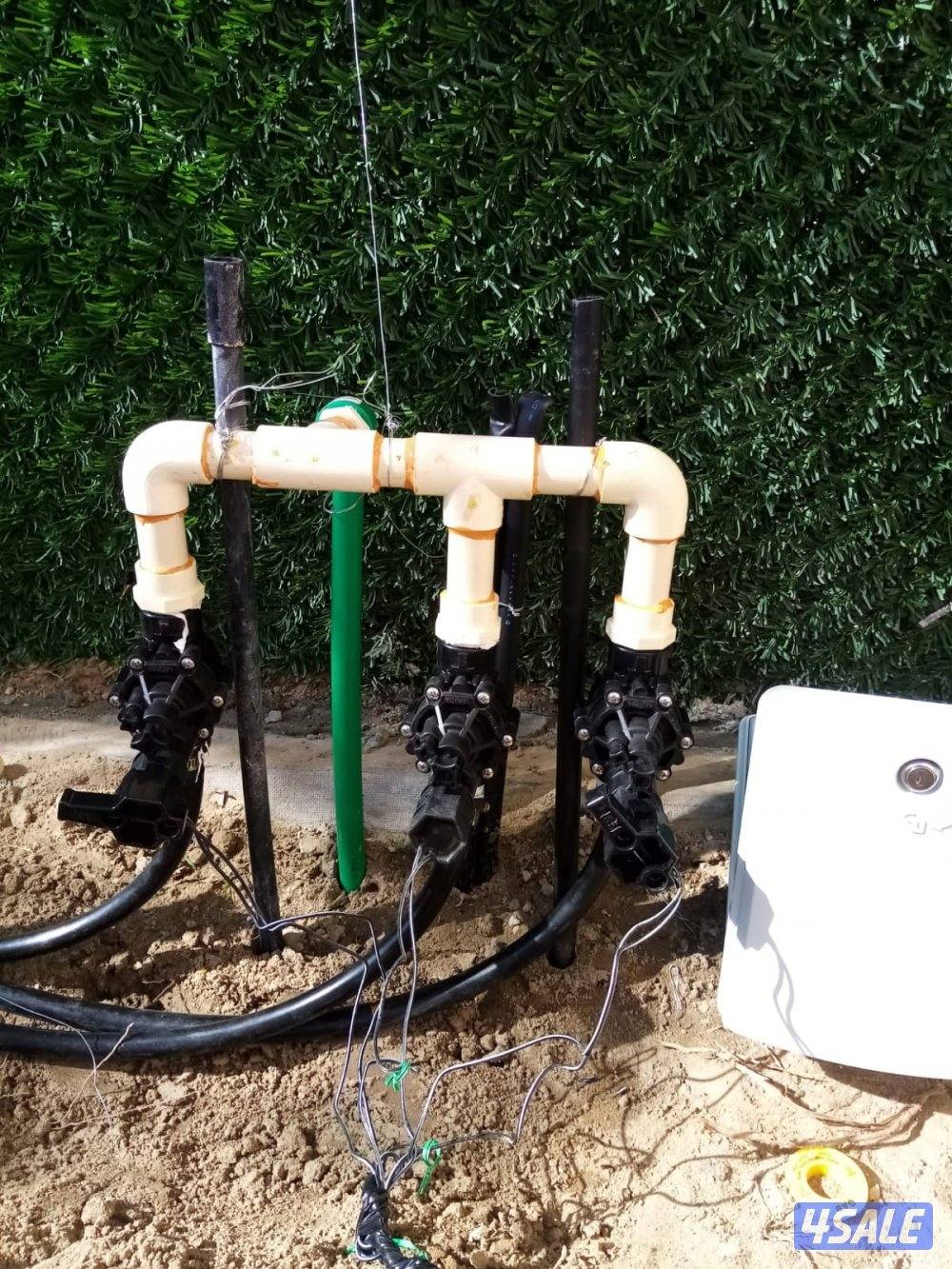 شبكات الري كونترول وصيانتها وزراعة التيل الطبيعي وصيانة شبكات الري10