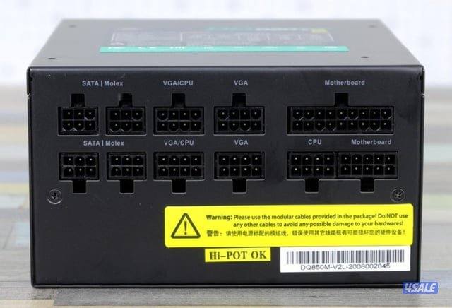 Deepcool DQ 850-M-V2L 850w gold Certified Fully Modular Power Supply2