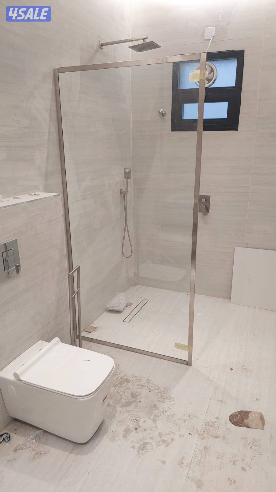 فني زجاج وشاور بكس وطالات طعام ومرايا وتركيب9