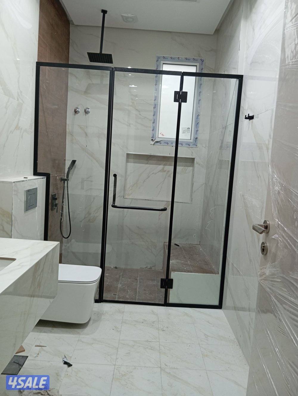 فني زجاج وشاور بكس وطالات طعام ومرايا وتركيب13