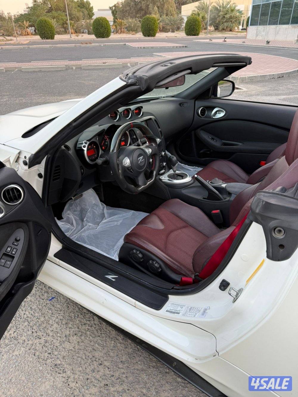 نيسان زد 2018 ماشي 78 الف كشف بحاله الوكاله شرط الفحص الكامل12