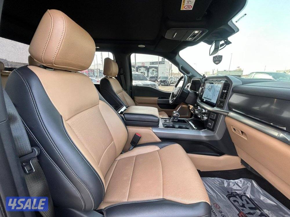 فورد LARIAT. F150  موديل 2021 ماشى 114.000 k.m  وارد الغانم .صبغ وكالة5