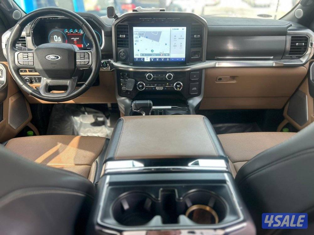 فورد LARIAT. F150  موديل 2021 ماشى 114.000 k.m  وارد الغانم .صبغ وكالة6