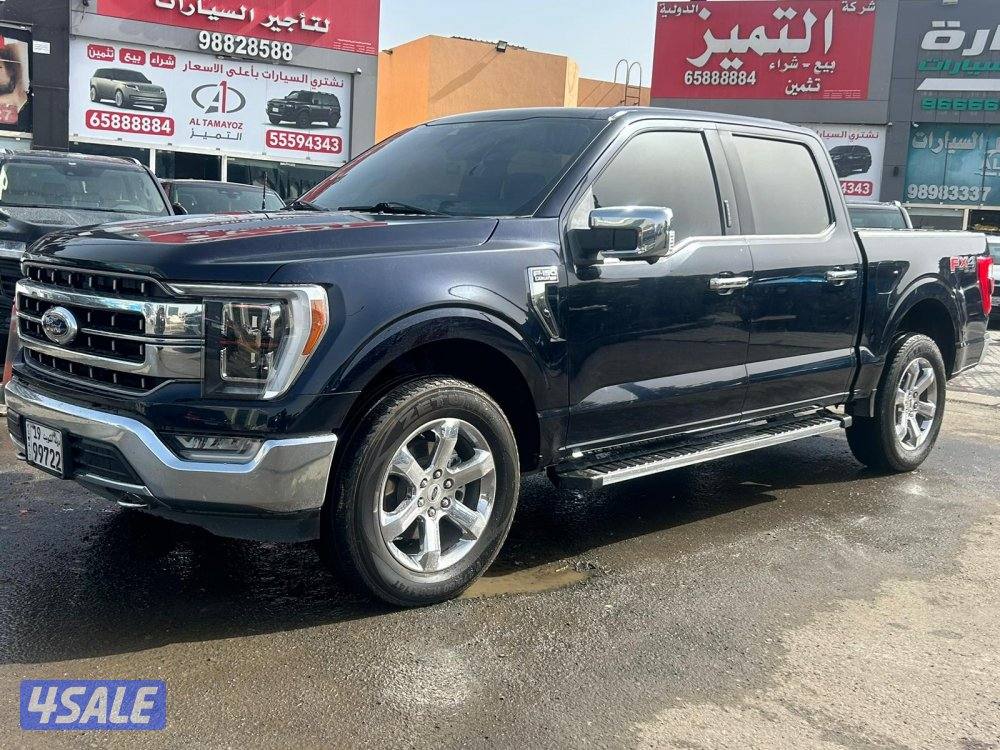 فورد LARIAT. F150  موديل 2021 ماشى 114.000 k.m  وارد الغانم .صبغ وكالة8