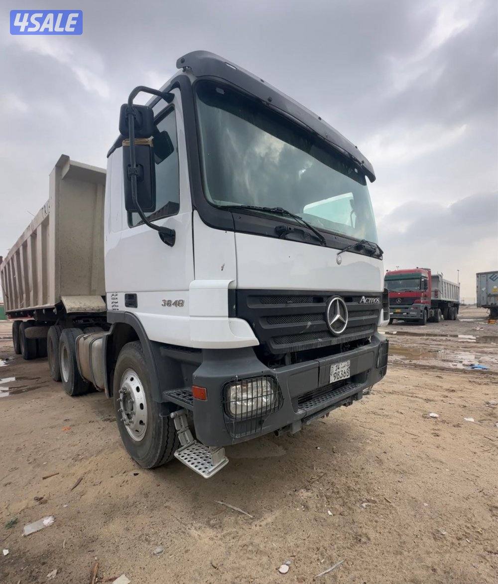 سياره اكتروس ٣٨٤٨ مع صندوق ٣٢متر1