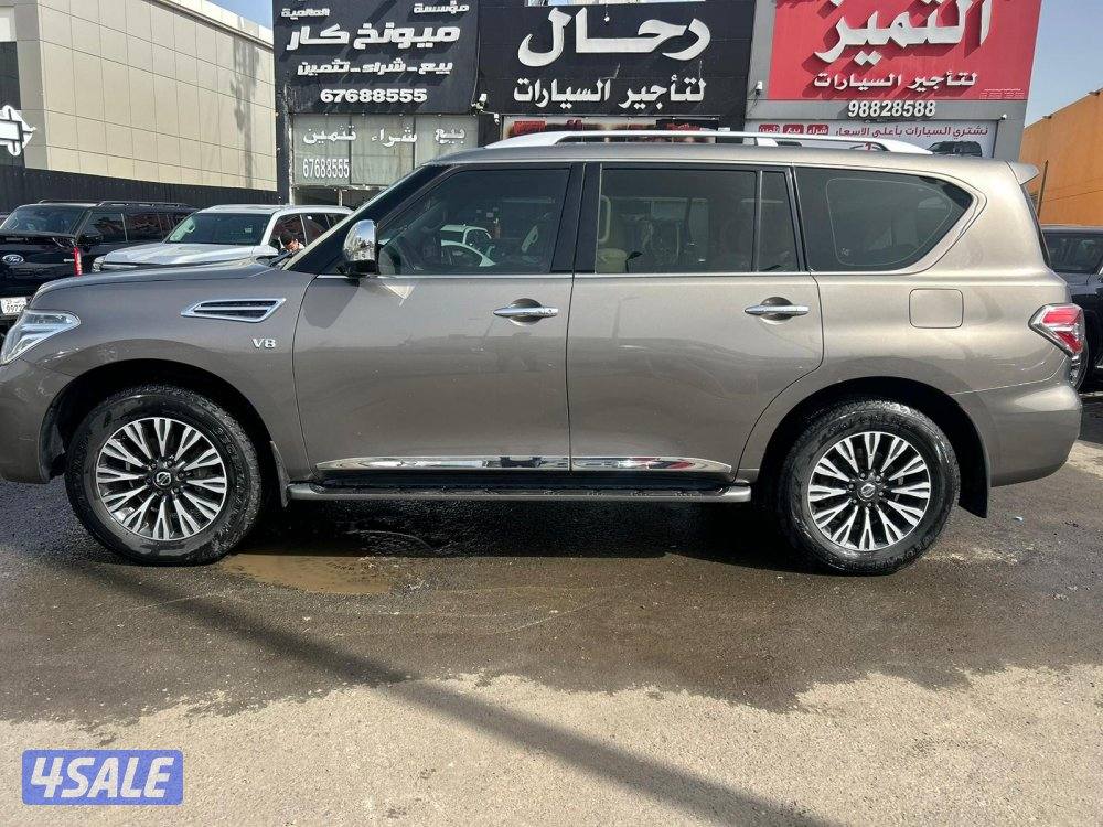 نيسان باترول بلاتنيوم .V8 موديل 2015 ماشى 236.000 k.m  وارد البابطين .2