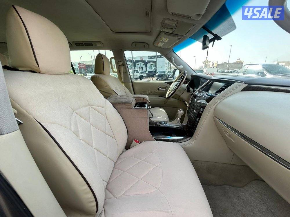 نيسان باترول بلاتنيوم .V8 موديل 2015 ماشى 236.000 k.m  وارد البابطين .5