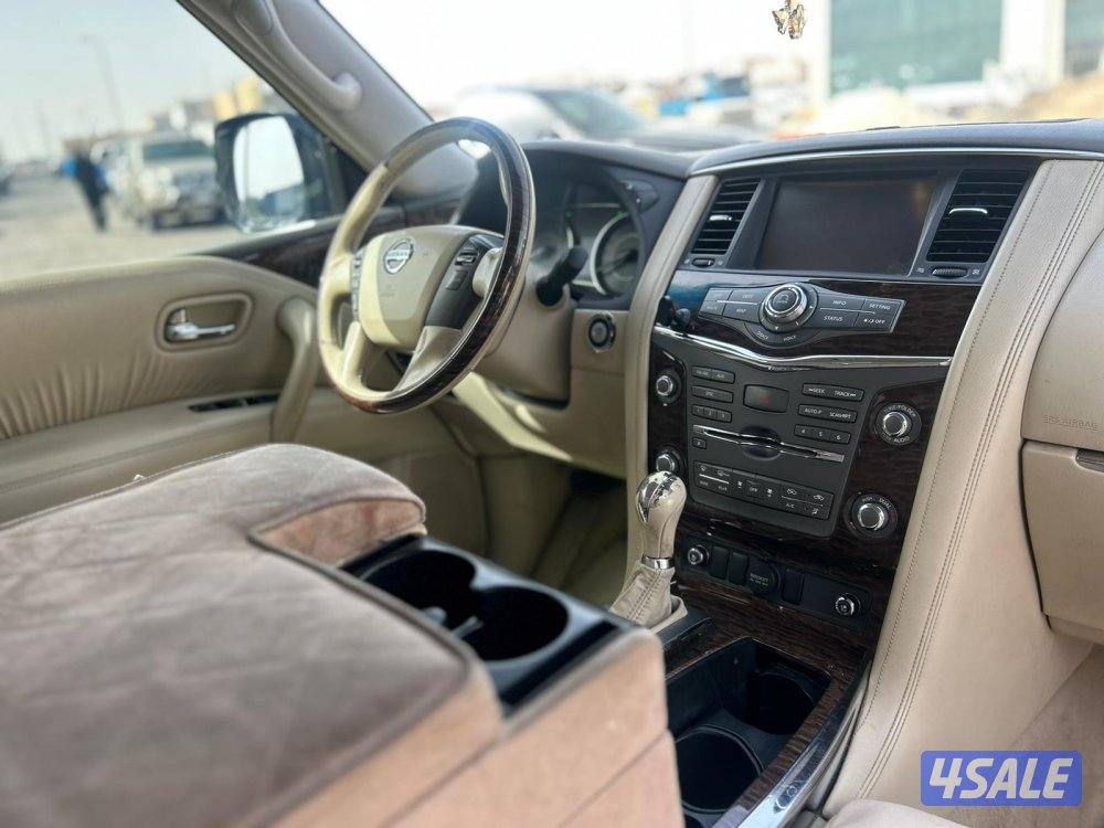 نيسان باترول بلاتنيوم .V8 موديل 2015 ماشى 236.000 k.m  وارد البابطين .6