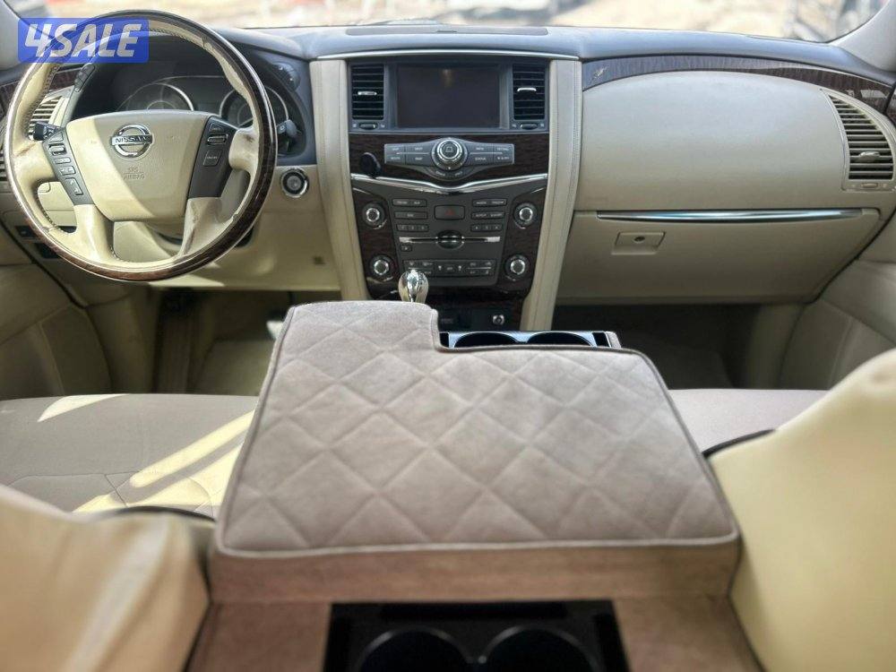 نيسان باترول بلاتنيوم .V8 موديل 2015 ماشى 236.000 k.m  وارد البابطين .7