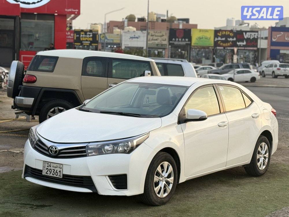 للبيع - كورولا 1.6 - موديل 2016 - عداد 320 - وارد الساير0