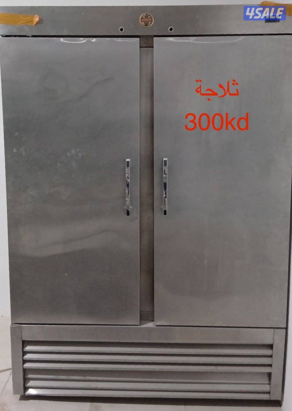 فريزر الحساوي بابين ستيل + ثلاجة الحساوي بابين ستيل وجام +فريزر عامودي3