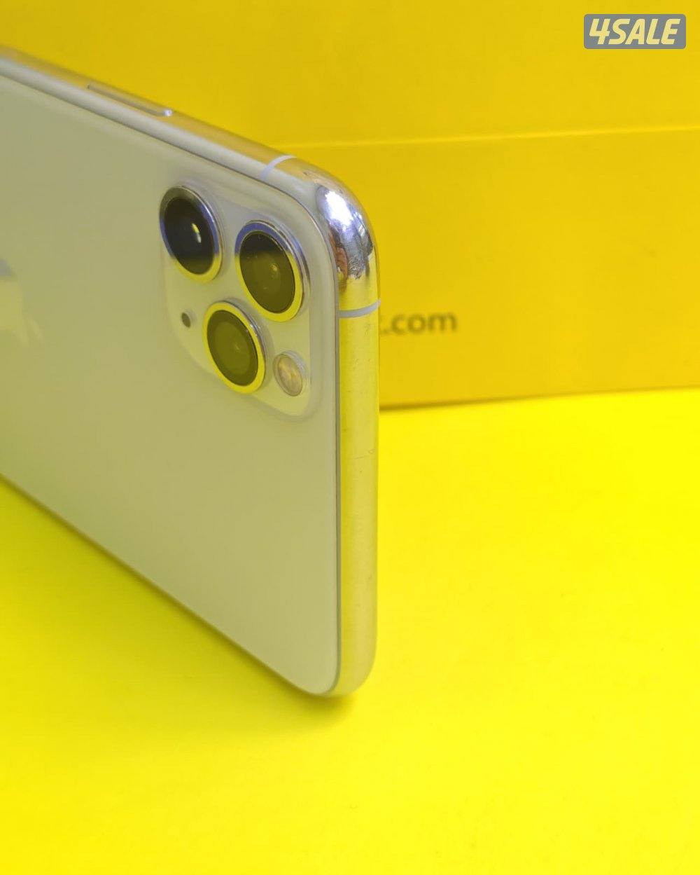 iPhone 11 Pro Max 256GB Silver – 90%  ايفون 11 برو ماكس بطارية4