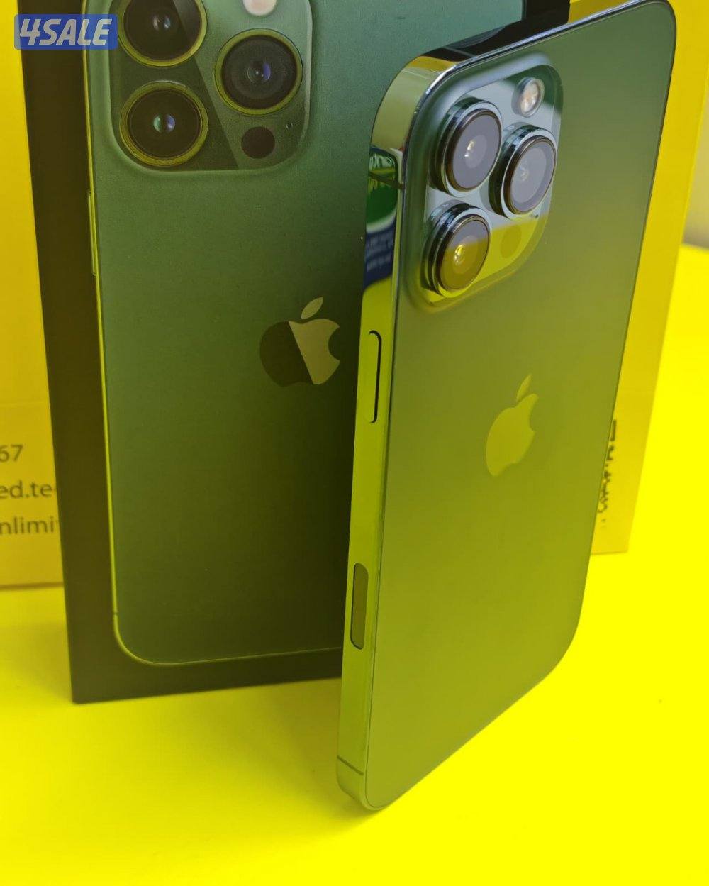 iPhone 13 Pro Max 256GB Green – Battery 80% ايفون 13 برو ماكس 2563