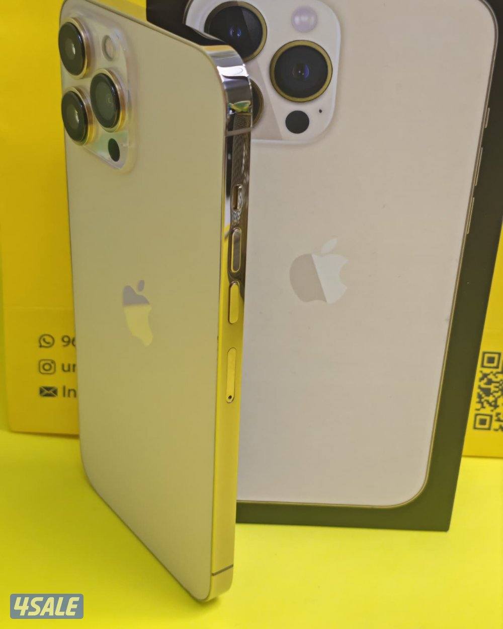 iPhone 13 Pro Max 128GB Gold – Battery 84% ايفون 13 برو ماكس ذهبي5