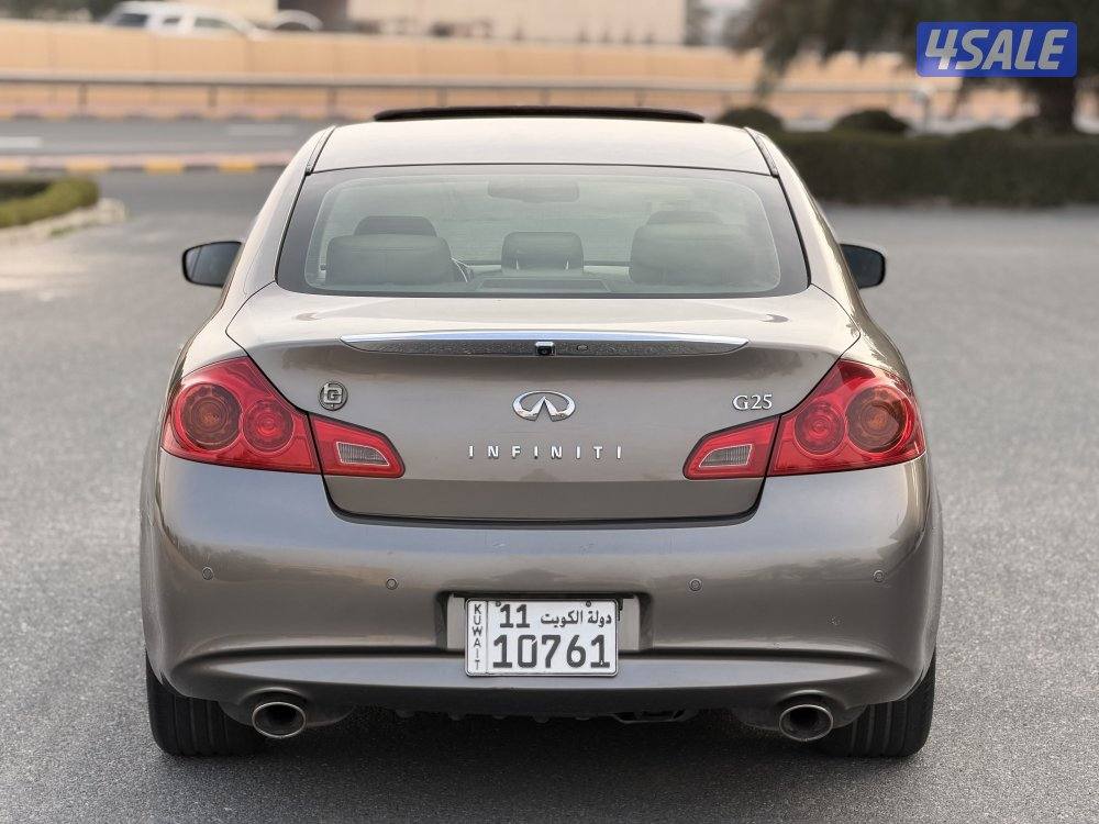 انفينيتي G25 - 2012 بحالة الوكالة5