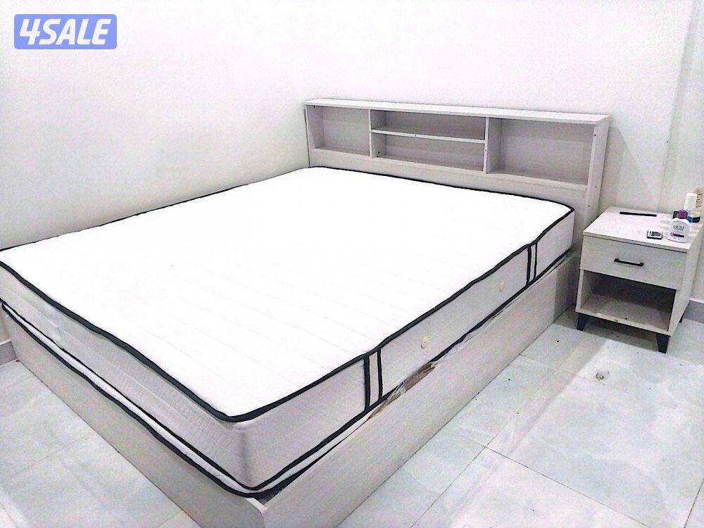 Comfort Dream Spring King Mattress + Bed (180×200 cm) -Together1