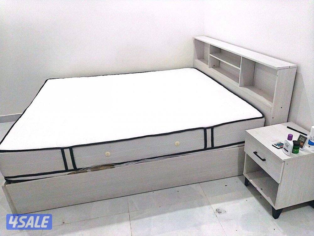 Comfort Dream Spring King Mattress + Bed (180×200 cm) -Together2