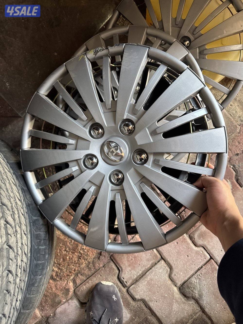 اربع رنقات حديد جديده مقاس16ويا طوسهم ومع دعامية جديد ماتركبت2