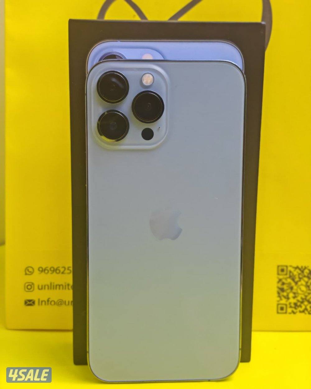 iPhone 13 Pro Max 128GB Blue – Battery 81% ايفون 13 برو ماكس أزرق6
