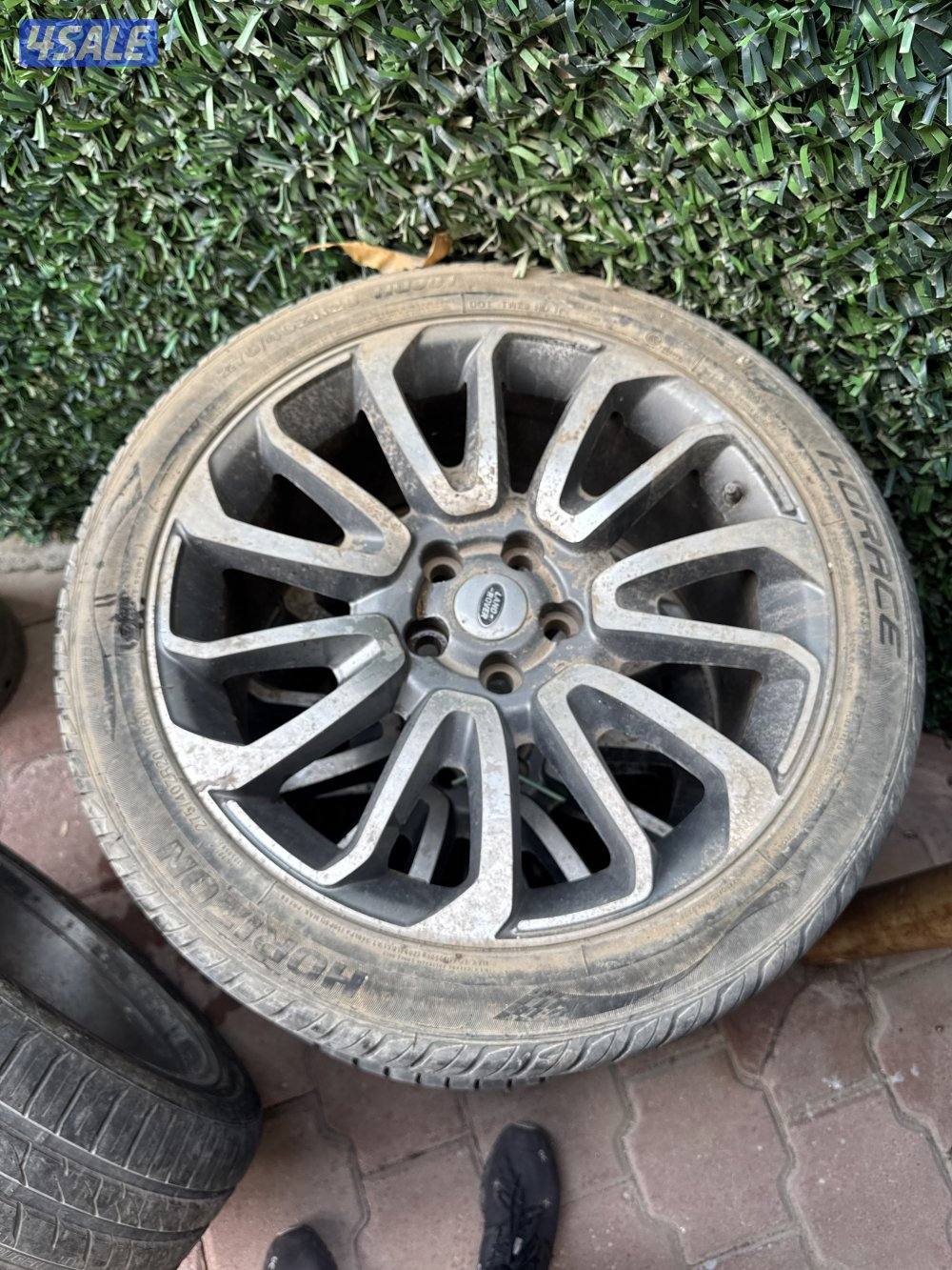 رنقات لاند روفر المقاس 20خمس مسامير يركب على رنج سبورت1