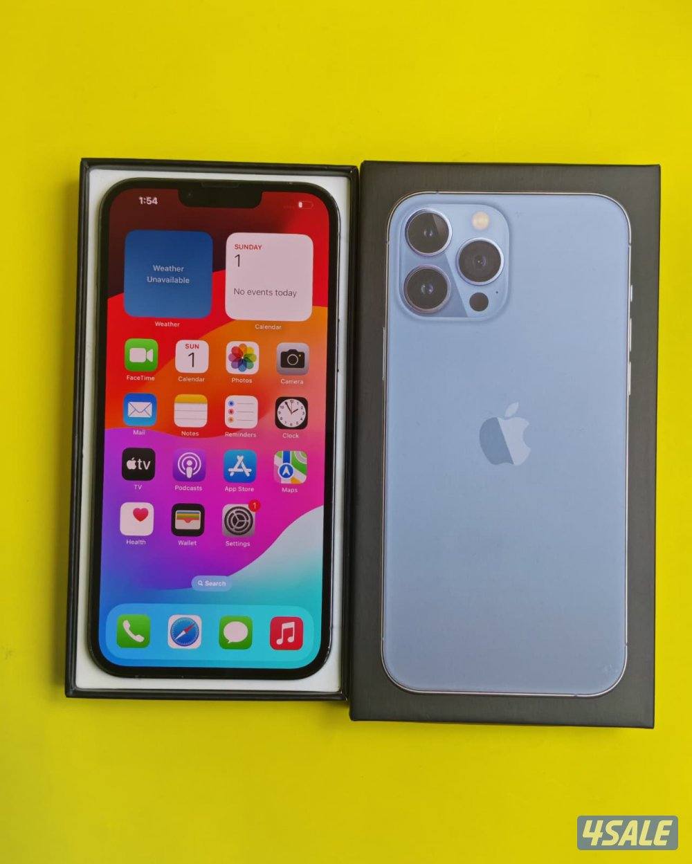 iPhone 13 Pro Max 256GB Blue – Battery 84% Used Like New6