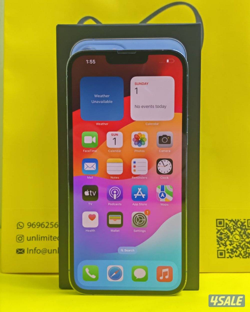 iPhone 13 Pro Max 256GB Blue – Battery 84% Used Like New7