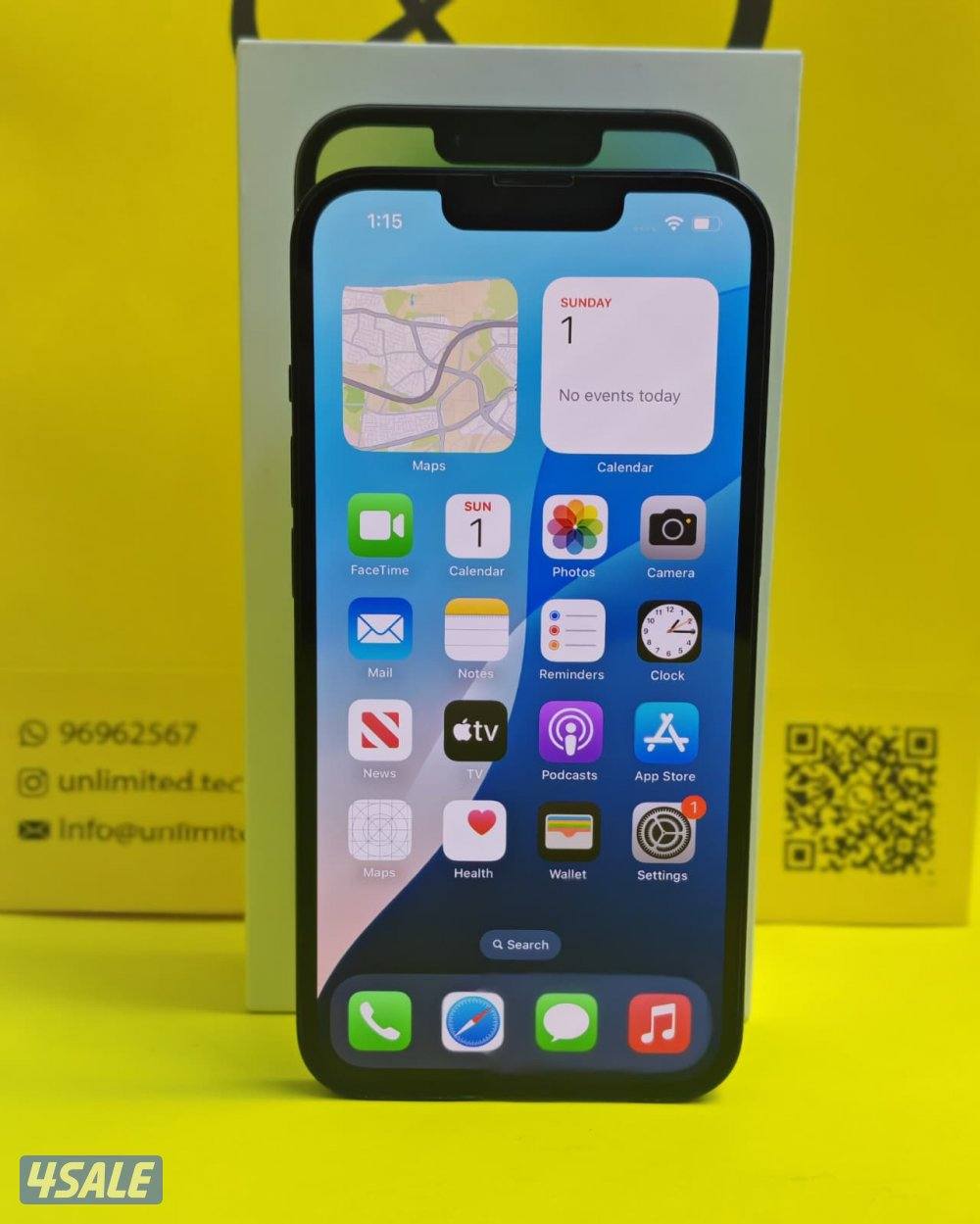 iPhone 14 128GB Black – Battery 91% ايفون 14 128 جيجا أسود5