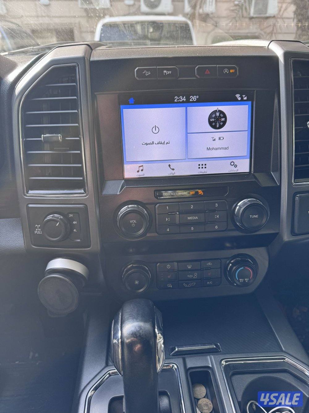 وانيت فورد دبل قير موديل ٢٠١٩ f150XLT مالك الثاني صبغ الوكاله ماشي ٢٢١4