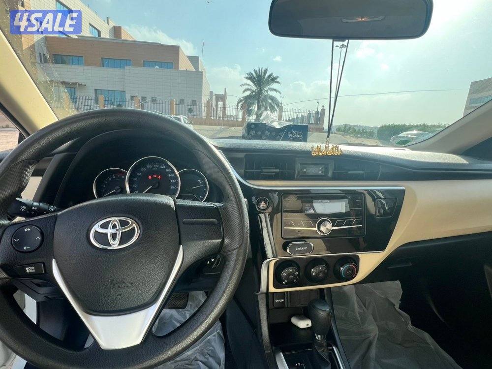 كورولا1600CCموديل 2019 عداد 86000شرط الفحص13