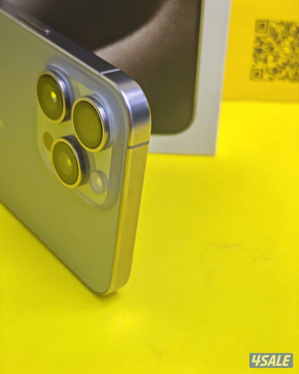 iPhone 15 Pro Max 256GB Natural Titanium – 86% ايفون 15 برو ماكس1