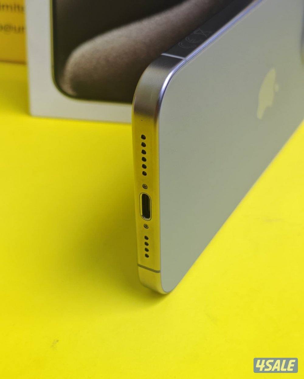 iPhone 15 Pro Max 256GB Natural Titanium – 86% ايفون 15 برو ماكس2