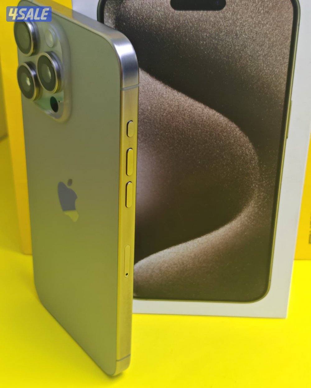 iPhone 15 Pro Max 256GB Natural Titanium – 86% ايفون 15 برو ماكس6
