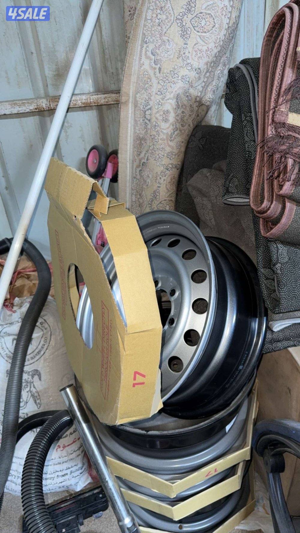 رنقات هلل ٦ براغي اصليات بالكرتون1