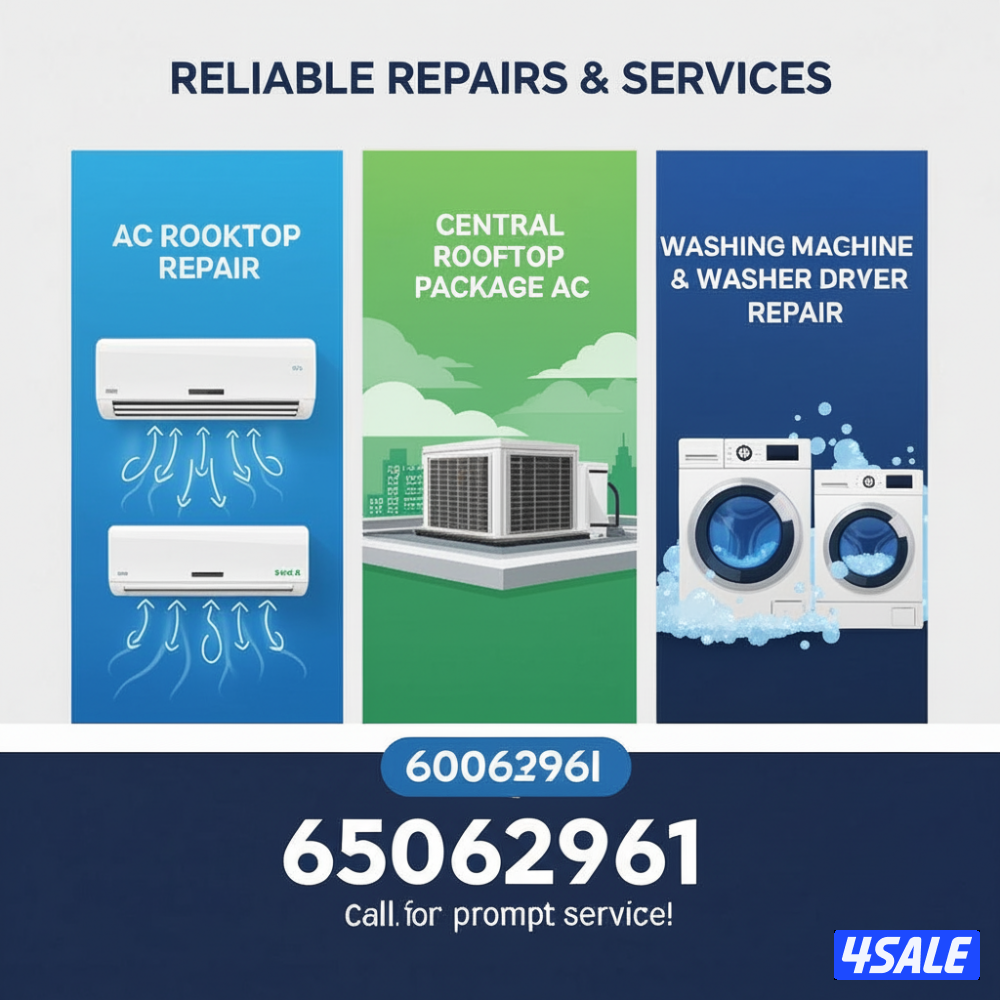 تكييف مركزي و واحدات،غسيل و غاس و فك تركيب واحدات.4