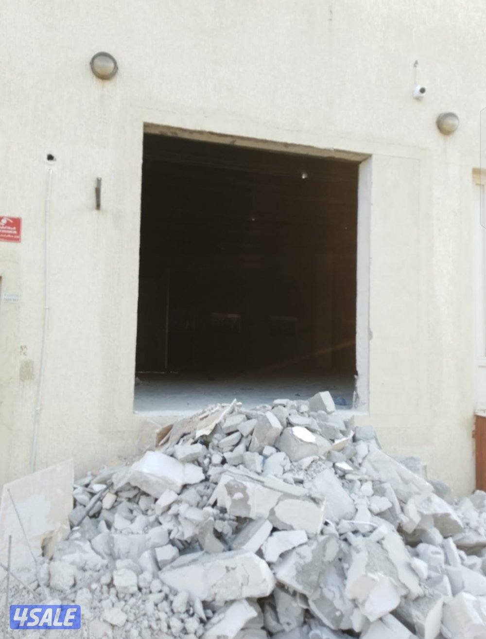 قص خرسانة بالليزر وعمل فتحات الكور دائرة9