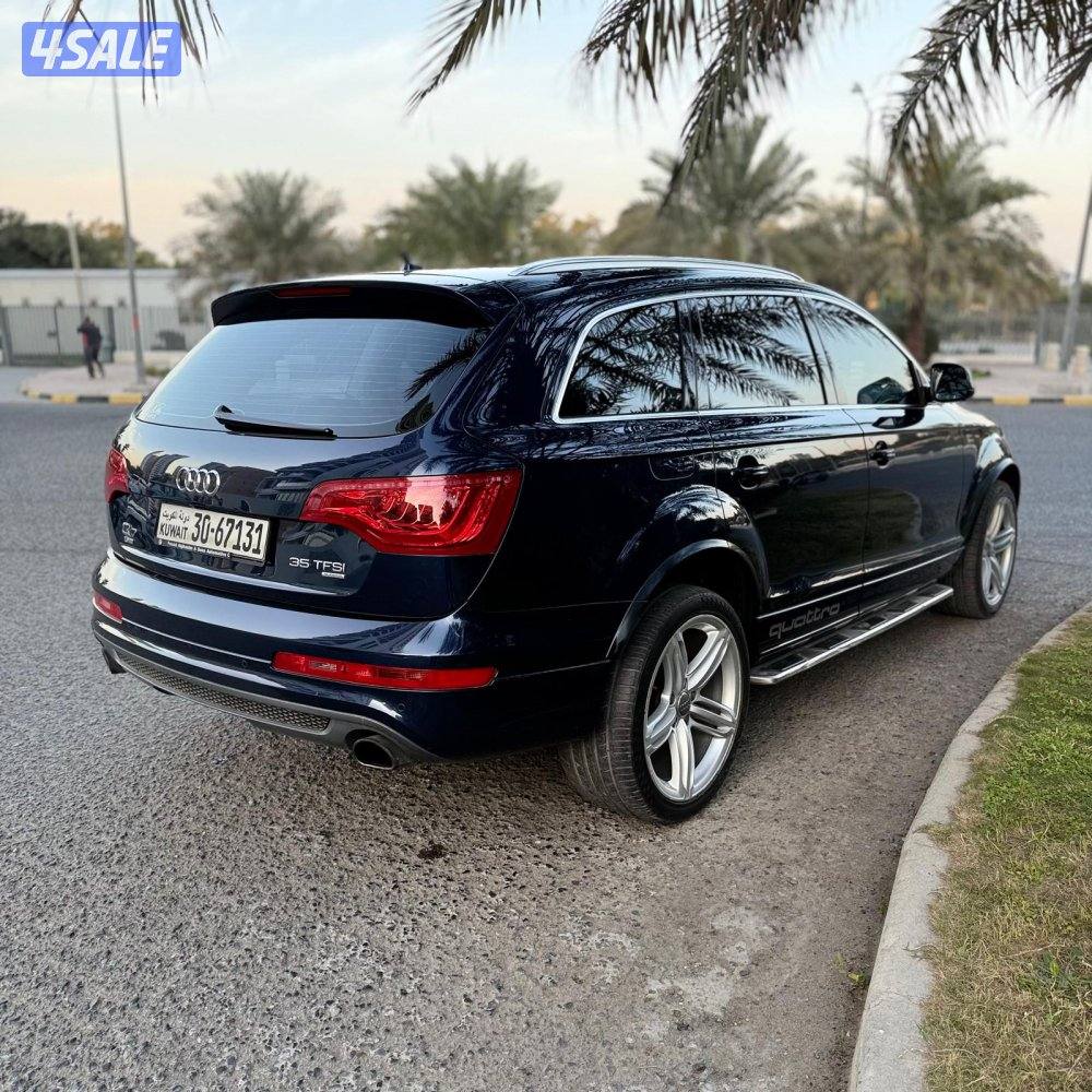 Audi Q7 S-line V6 supercharge 2016 صبغ الوكالة4