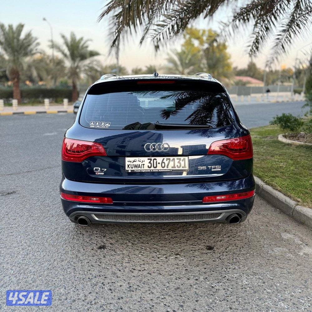 Audi Q7 S-line V6 supercharge 2016 صبغ الوكالة5