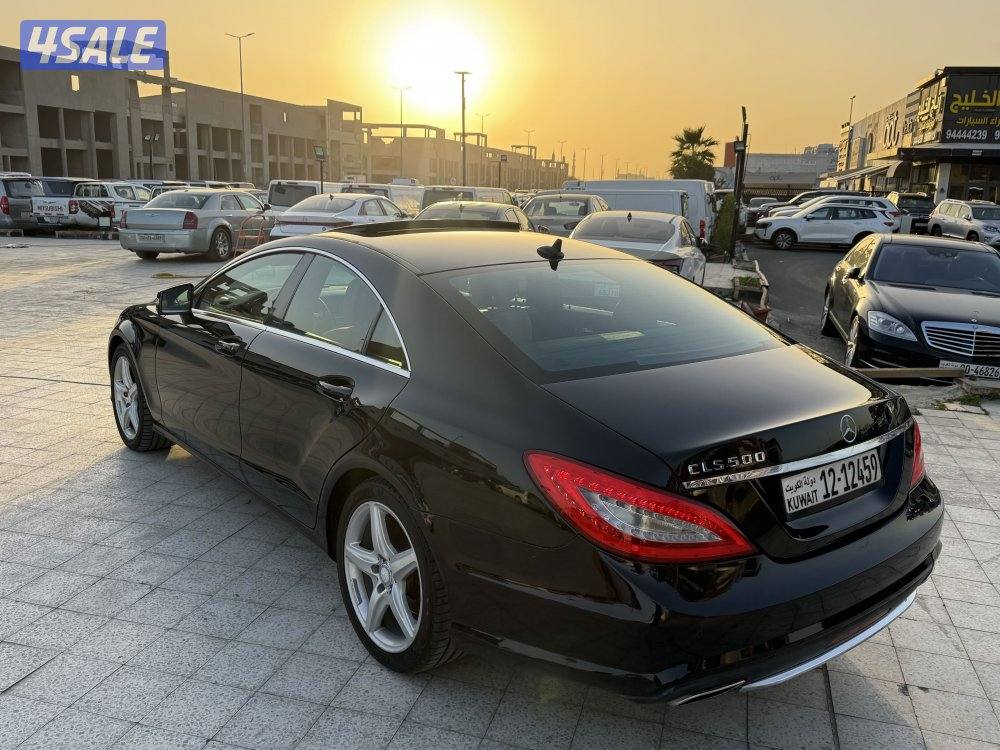 CLS500 موديل ٢٠١٤ شرط الفحص بحالة الوكاله البشر1