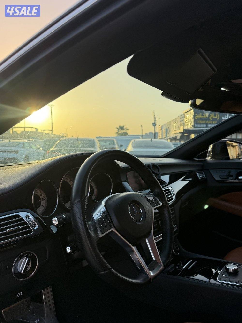 CLS500 موديل ٢٠١٤ شرط الفحص بحالة الوكاله البشر2