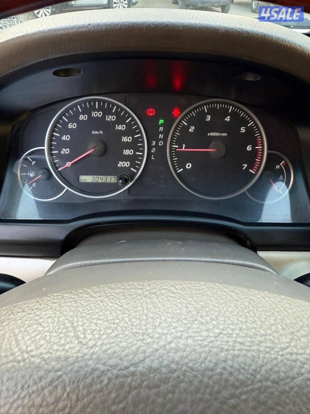 برادو 2007 صبغ وكاله عدا قطعتين تجميلي 4 سلندر7