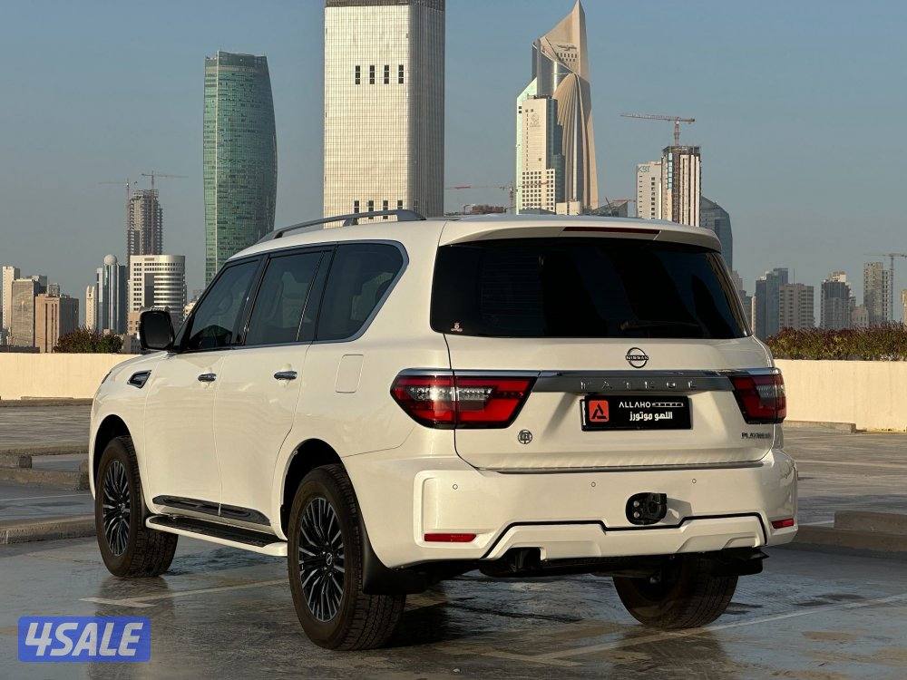 باترولPLATINUM V6موديل2024 عداد39الف وارد البابطين تحت الكفاله+الصيانه4