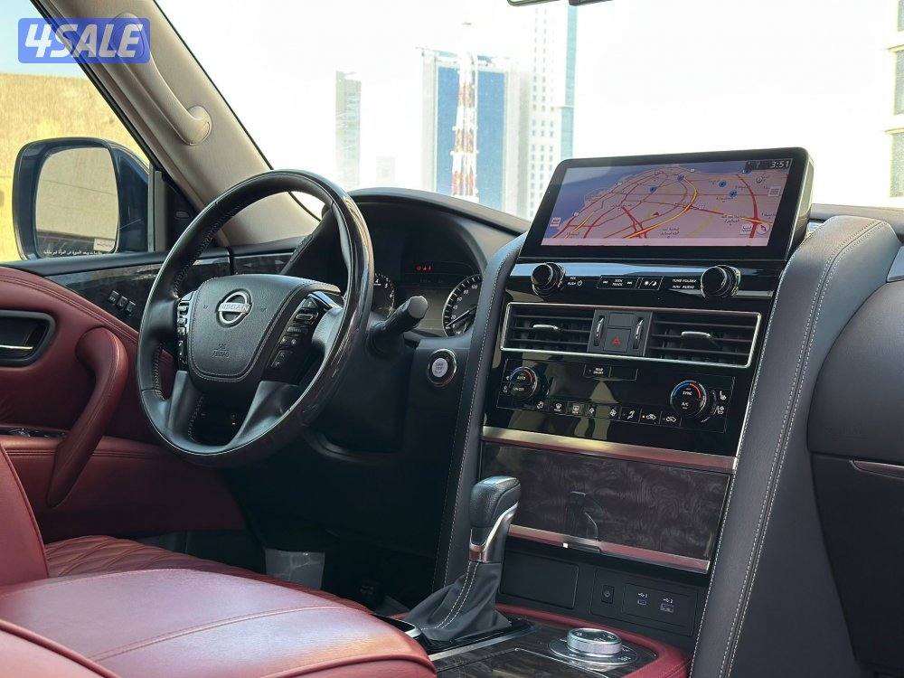 باترولPLATINUM V6موديل2024 عداد39الف وارد البابطين تحت الكفاله+الصيانه7