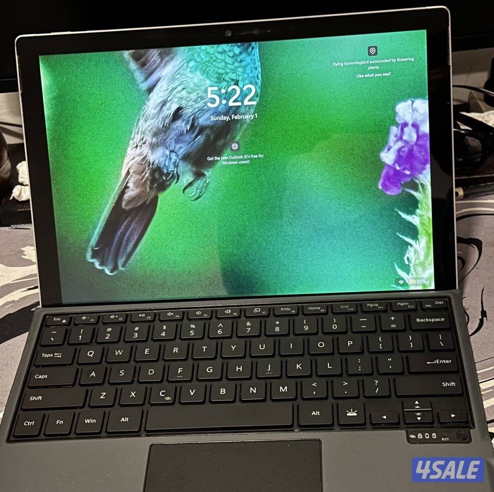 Surface Pro 7 128gb + bluetooth keyboard1