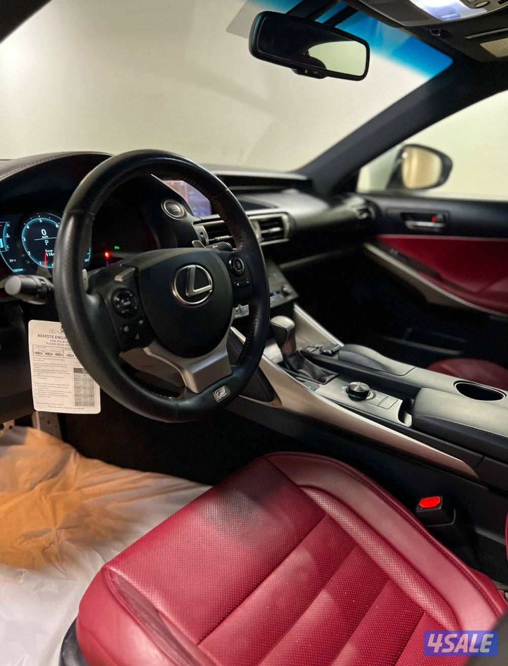 للبيع لكزس is350 F سبورت بحالة الوكاله8
