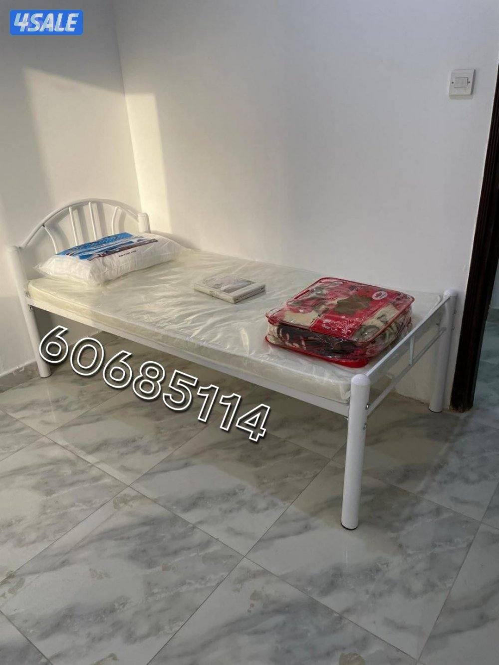 سرير سنجل +سرير دبل سرير  جميع القياسات دواشق طبيه جميع القياسات مخده6