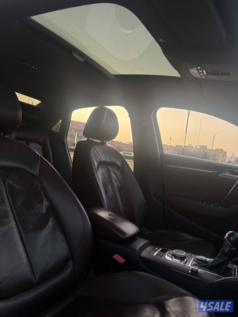 اودي A3 2018 مواصفات S line فل ابشن. ماشية 256 الف. السيارة نضيفه جدا.9