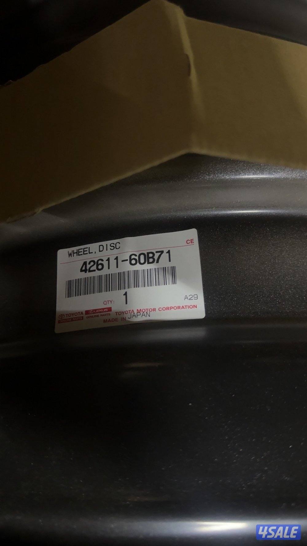 رنقات هلل ٦ براغي اصليات بالكرتون2