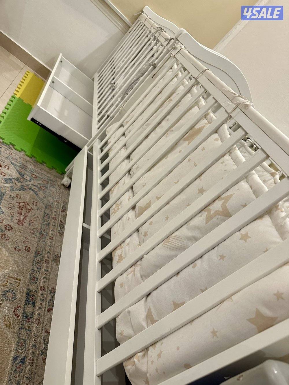 سريرين اطفال خشب ماليزي ماركة فاذر1